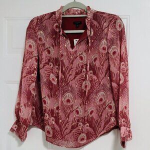 New Talbots Blouse Pink PXS